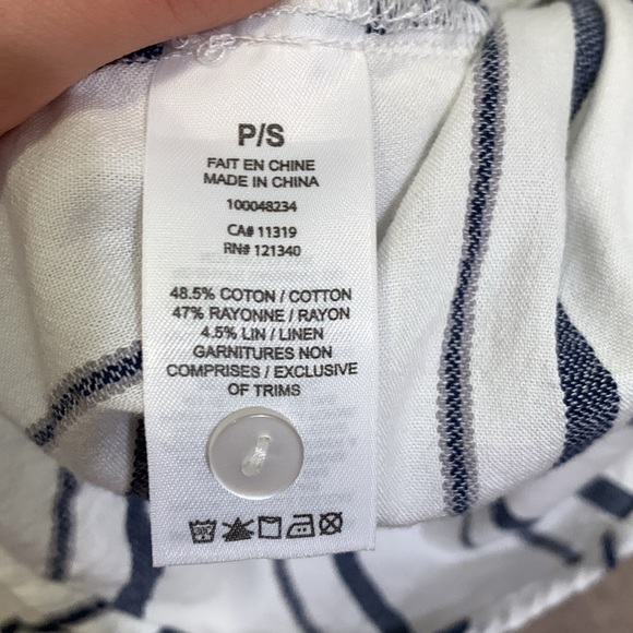 Dynamite | Navy Blue and white shirt (S) - Picture 11 of 11